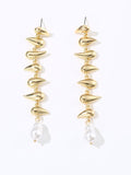 Momentlover Geometric Drop Earrings