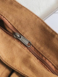 Momentlover Simple Solid Color Bags Accessories