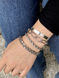 Momentlover Original Cool Statement Chains Bracelet
