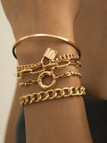 Momentlover Original Cool Hip-Hop Chains Bracelet