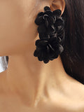 Momentlover Three-Dimensional Flower Drop Earrings