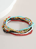 Momentlover Multi-Colored Beads Bracelet Accessories