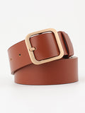 Momentlover Urban PU Geometric Belt