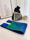 Momentlover Casual Knitting Printed Bags Accessories Handbags