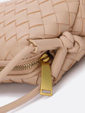 Momentlover Zipper Woven Crossbody Bags Bags