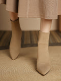 Momentlover Split-Joint Sock Boots Boots