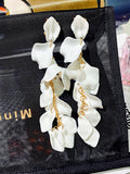 Momentlover Stylish Tasseled Acrylic Earrings Accessories