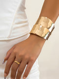 Momentlover Solid Color Geometric Bracelet Accessories