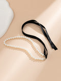 Momentlover Tied Handmade Bowknot Necklaces Accessories Bracelet Accessories