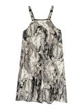 Momentlover Vintage  Printed Loose Wide Leg  Overalls