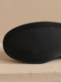 Momentlover Split-Joint Round-Toe Loafers