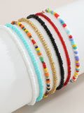 Momentlover Multi-Colored Beads Bracelet Accessories