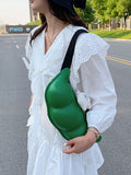 Momentlover Zipper Geometric Crossbody Bags