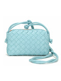 Momentlover Zipper Woven Crossbody Bags Bags