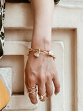 Momentlover Original Creation Normcore Adjustable Solid Color Geometric Rings Accessories
