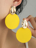 Momentlover Geometric Drop Earrings