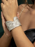 Momentlover Solid Color Geometric Bracelet Accessories