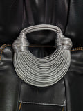 Momentlover Fashion Solid Color Tasseled Bags Accessories
