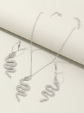 Momentlover Snake Shape Earrings Accessories + Necklaces Accessories