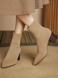 Momentlover Split-Joint Sock Boots Boots