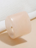 Momentlover Original Vintage 6 Colors Acrylic Geometric Ring