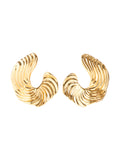 Momentlover Solid Color Geometric Drop Earrings