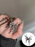 Momentlover Geometric Butterfly Shape Adjustable Rings Accessories