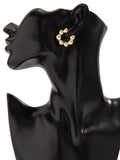 Momentlover Solid Color Geometric Ear Clip