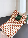Momentlover Rhombus Woven Handbag Bags Accessories