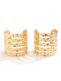Momentlover Solid Color Hollow Geometric Bracelet Accessories