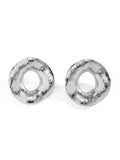 Momentlover Solid Color Hollow Geometric Drop Earrings