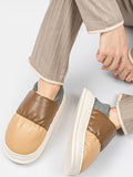 Momentlover Casual Non-Slip Keep Warm Waterproof Flat Shoes