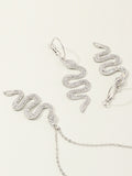 Momentlover Snake Shape Earrings Accessories + Necklaces Accessories