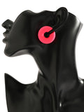 Momentlover Solid Color Geometric Ear Clip