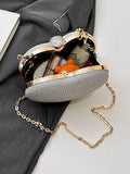 Momentlover Shiny Heart Shape Handbags Crossbody Bags Bags