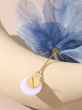 Momentlover Three-Dimensional Flower Drop Earrings