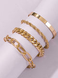 Momentlover Original Cool Statement Chains Bracelet