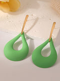 Momentlover Hollow Geometric Drop Earrings
