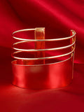 Momentlover Solid Color Hollow Geometric Bracelet Accessories