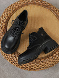 Momentlover Split-Joint Round-Toe Rivet Lace-Up Dr. Martens Boots Boots