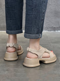 Momentlover Open Toe Sandals Platform Shoes