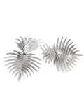 Momentlover Solid Color Leaves Shape Drop Earrings