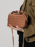 Momentlover Zipper Woven Crossbody Bags Bags