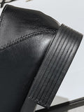 Momentlover Square-Toe Shallow Cut Loafers