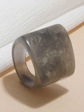 Momentlover Original Vintage 6 Colors Acrylic Geometric Ring