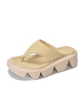 Momentlover Split-Joint Wedges & Flatform Shoes Slippers