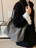 Momentlover Simple Casual Canvas 3 Colors Bag