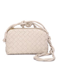 Momentlover Zipper Woven Crossbody Bags Bags