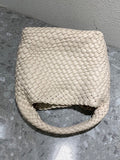 Momentlover Woven Solid Color Handbags Bags