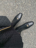 Momentlover Square-Toe Split-Joint Boots